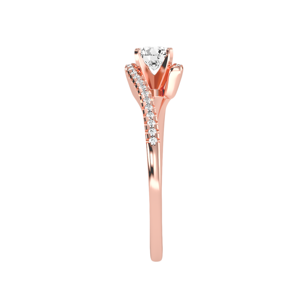Groovy Diamond Ring - Three