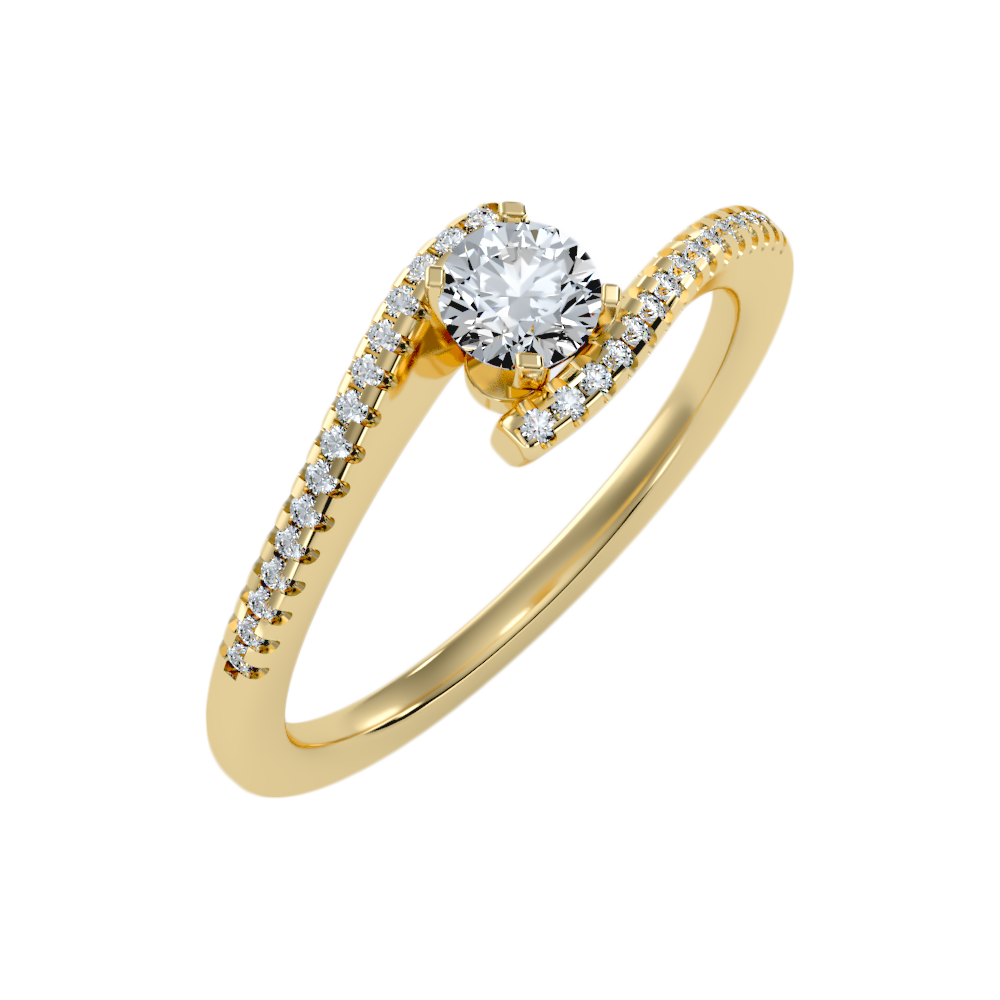 Groovy Diamond Ring - Nine