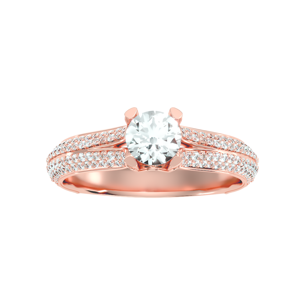 Guapo Solitaire Ring In 925 Sterling Silver - Eleven