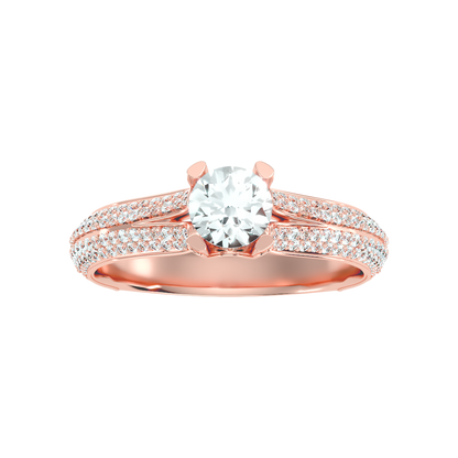 Guapo Solitaire Ring In 925 Sterling Silver - Eleven