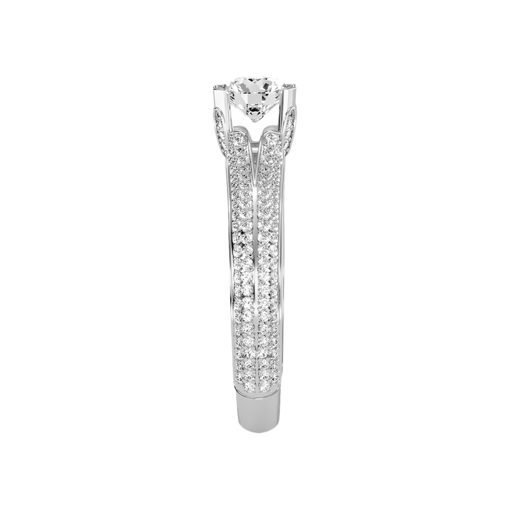 Guapo Solitaire Ring In 925 Sterling Silver - Seven