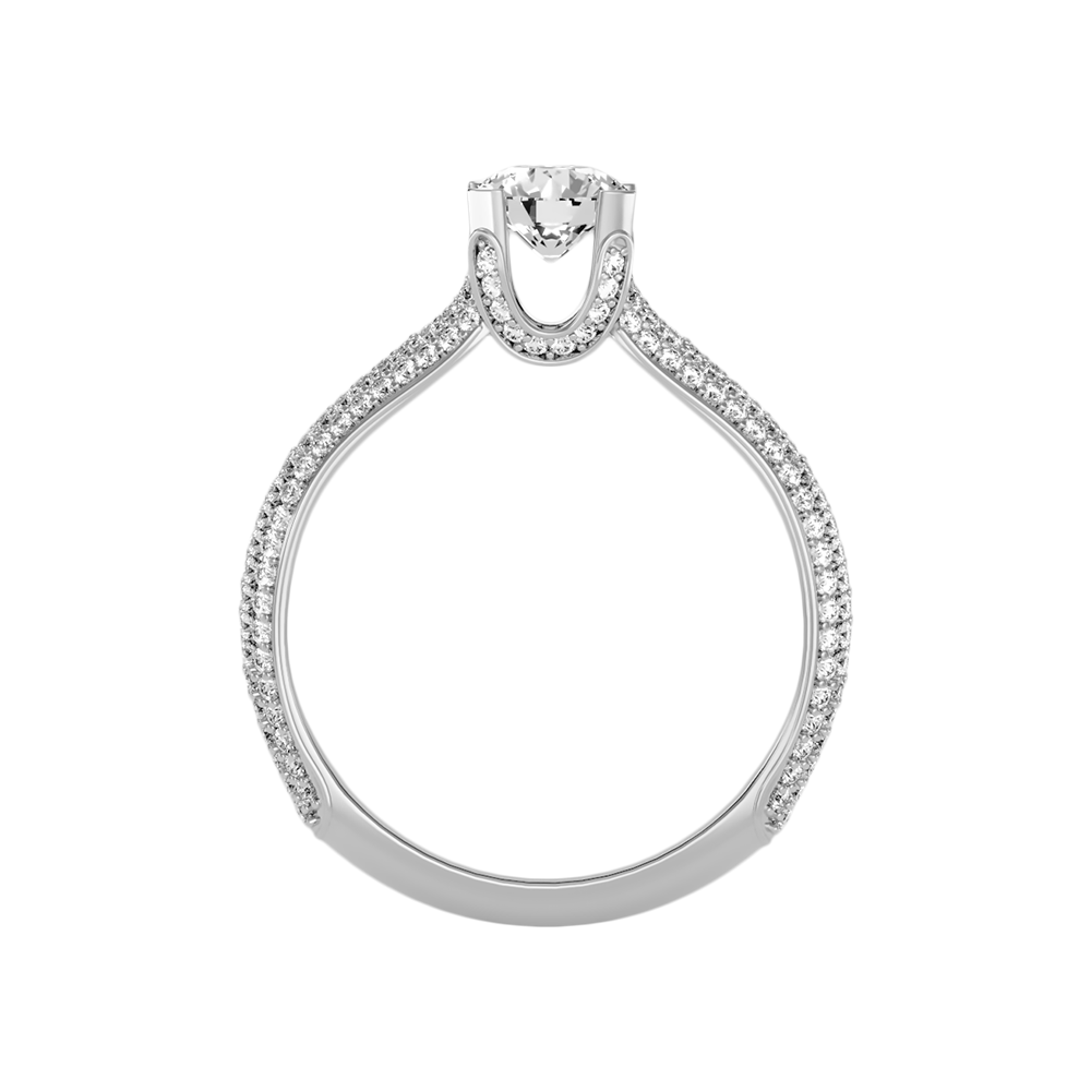 Guapo Solitaire Ring In 925 Sterling Silver - Eight