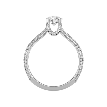 Guapo Solitaire Ring In 925 Sterling Silver - Eight