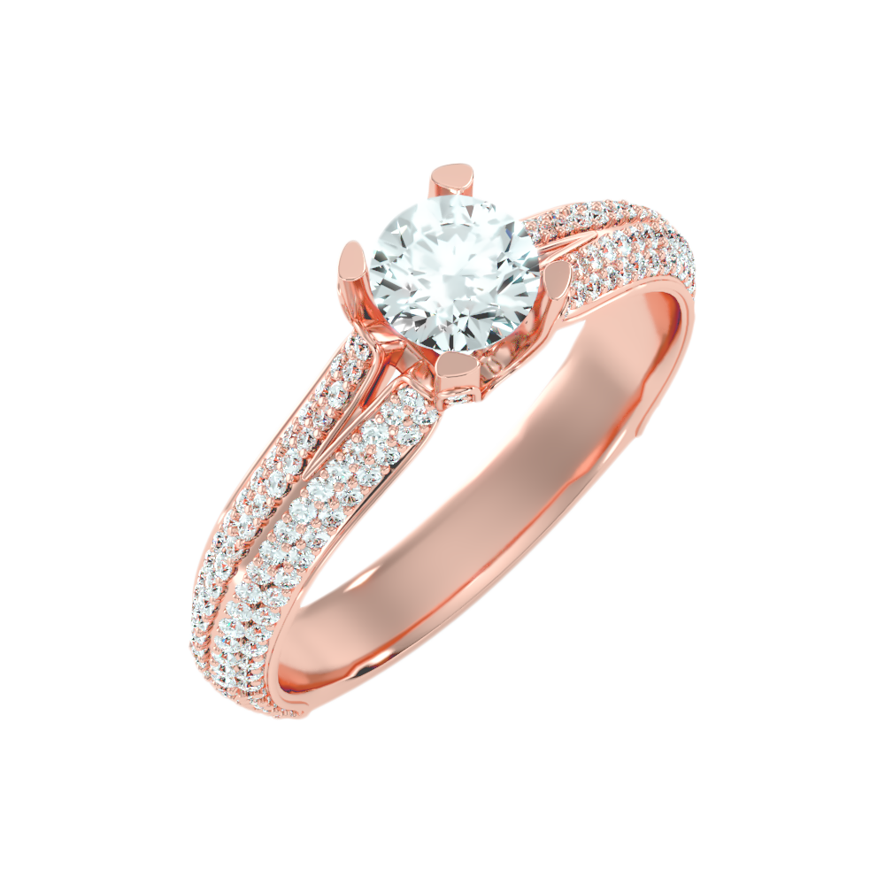 Guapo Solitaire Ring In 925 Sterling Silver - Nine