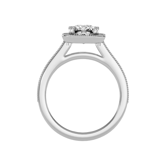 Handsome Solitaire Ring In 925 Sterling Silver - Two