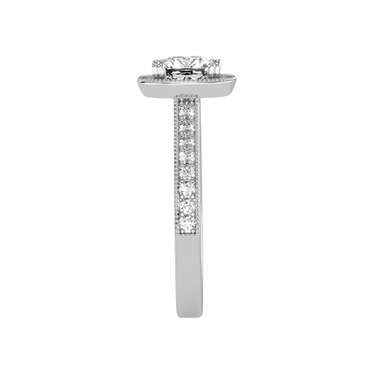 Handsome Solitaire Ring In 925 Sterling Silver - Four