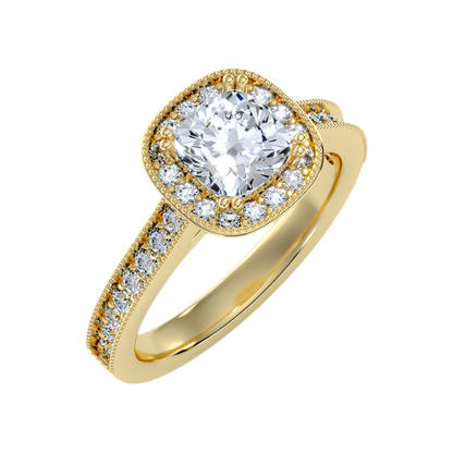 Handsome Solitaire Ring In 925 Sterling Silver - Nine