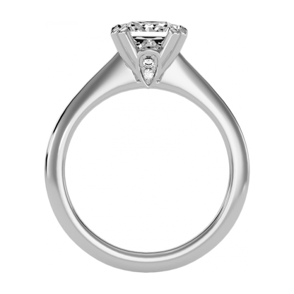 Heavenly Engagement Ring In 925 Sterling Silver - One
