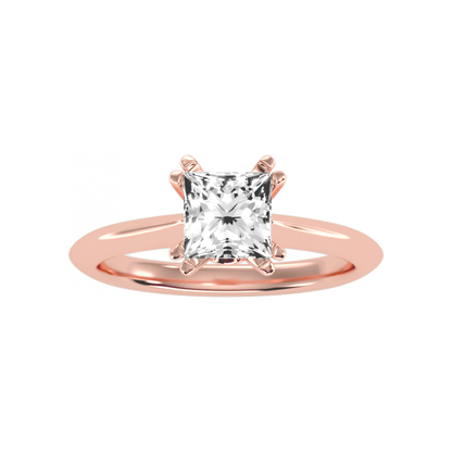 Heavenly Engagement Ring In 925 Sterling Silver - Twelve