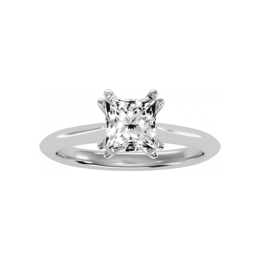 Heavenly Engagement Ring In 925 Sterling Silver - Four