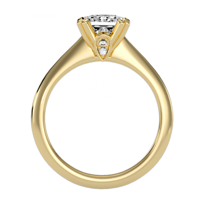 Heavenly Engagement Ring In 925 Sterling Silver - Five