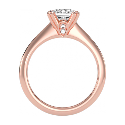 Heavenly Engagement Ring In 925 Sterling Silver - Nine
