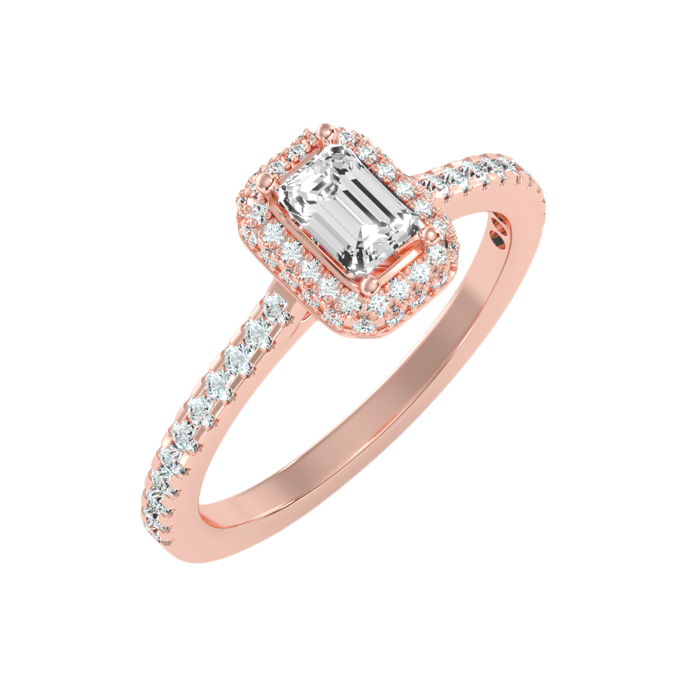 Heer Solitaire Ring In 925 Sterling Silver - Five