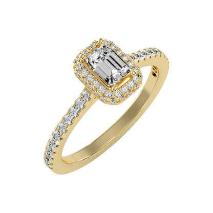 Heer Solitaire Ring In 925 Sterling Silver - Nine