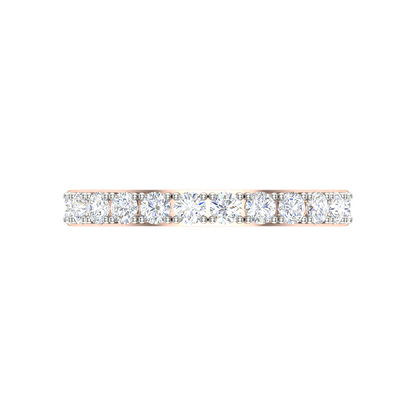 Hermosa Rose Eternity Ring - Eleven