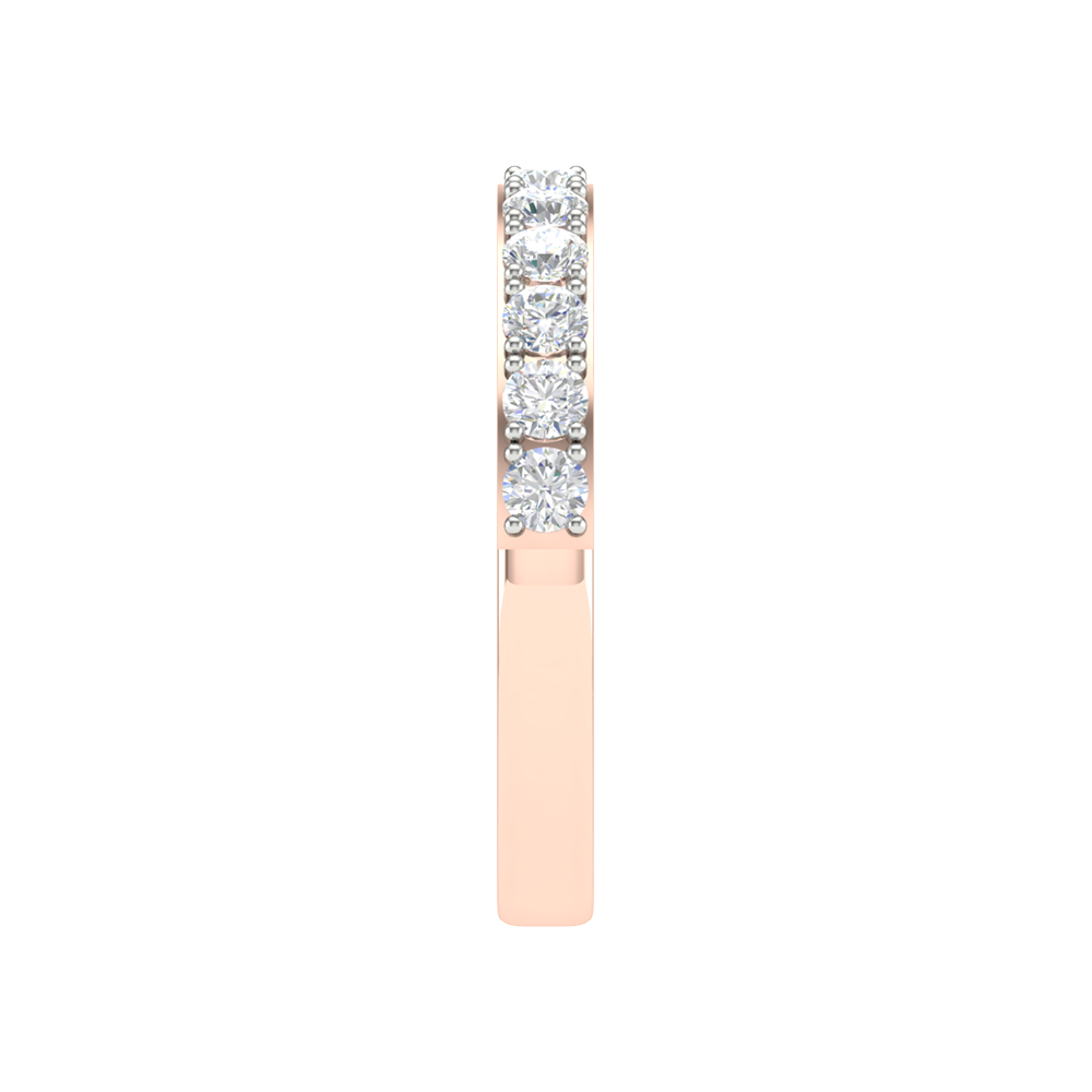 Hermosa Rose Eternity Ring - Twelve