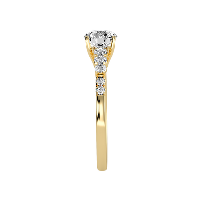 Hermosa Solitaire Ring In 925 Sterling Silver - Eleven