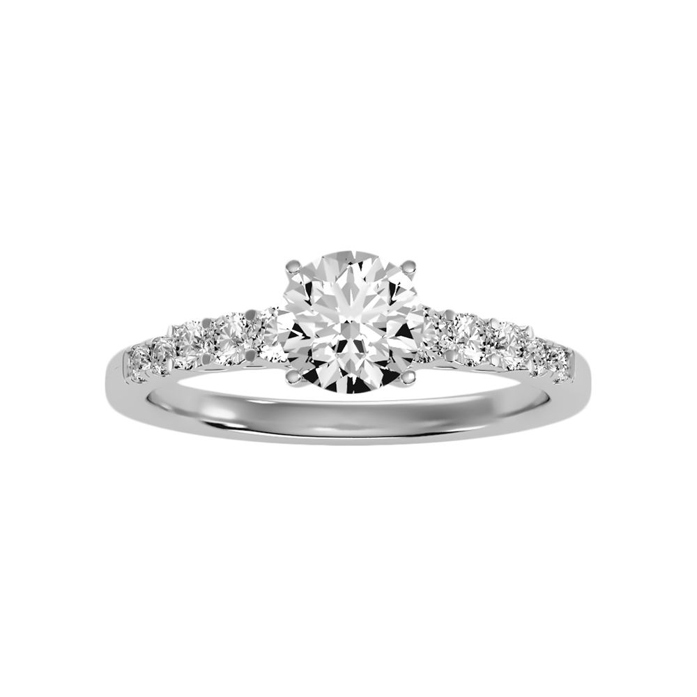 Hermosa Solitaire Ring - Three