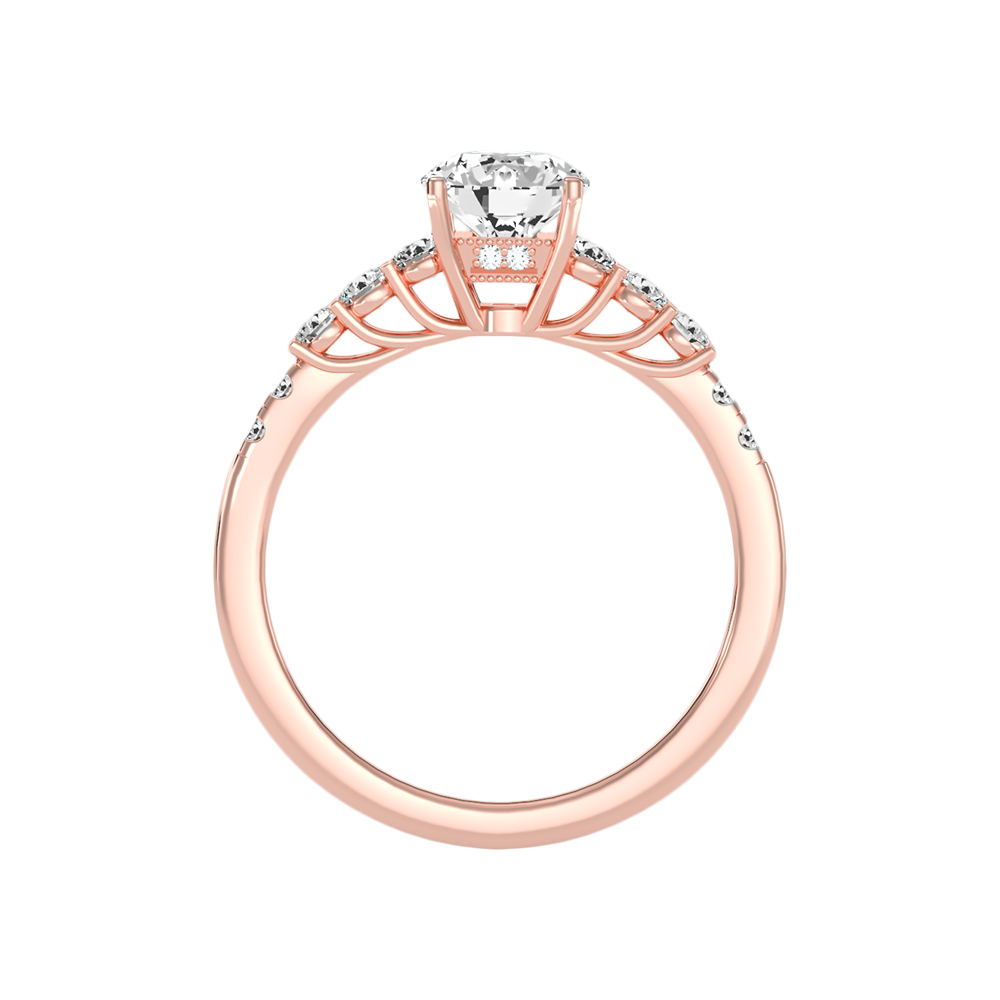 Hermosa Solitaire Ring In 925 Sterling Silver - Six