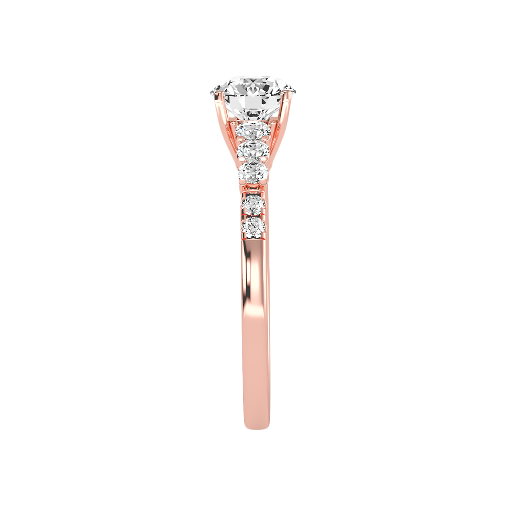 Hermosa Solitaire Ring In 925 Sterling Silver - Eight