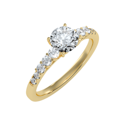 Hermosa Solitaire Ring - Nine
