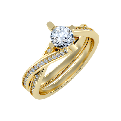 Hermoso Solitaire Ring In 925 Sterling Silver - Ten