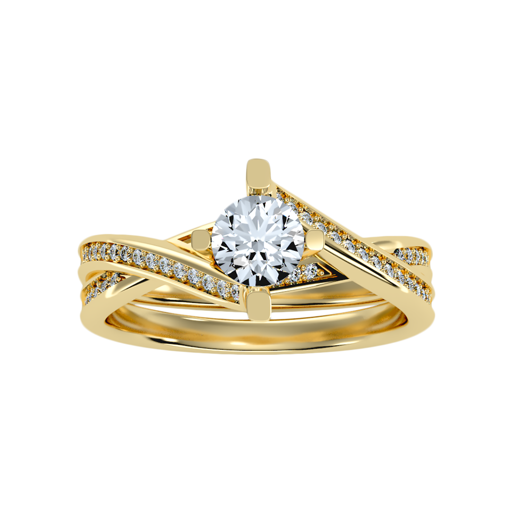 Hermoso Solitaire Ring In 925 Sterling Silver - Eleven