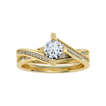 Hermoso Solitaire Ring In 925 Sterling Silver - Eleven