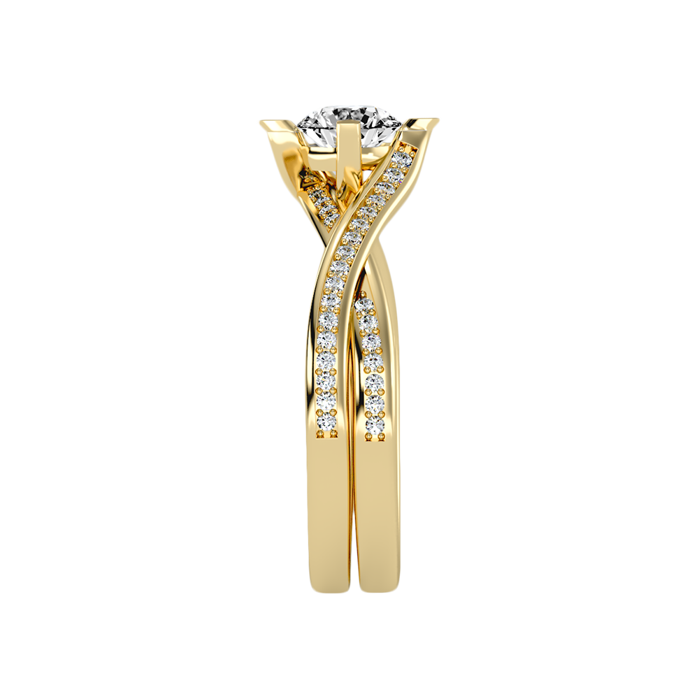 Hermoso Solitaire Ring In 925 Sterling Silver - Twelve