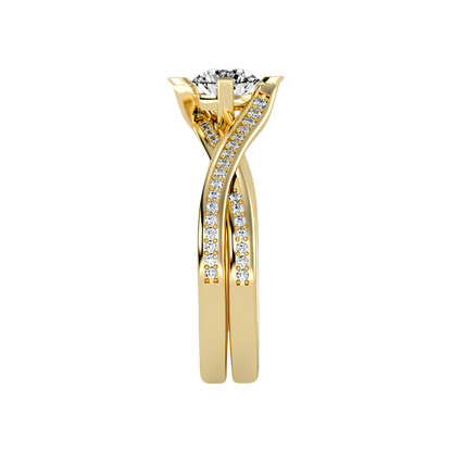 Hermoso Solitaire Ring In 925 Sterling Silver - Twelve