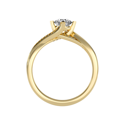 Hermoso Solitaire Ring In 925 Sterling Silver - Thirteen