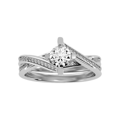 Hermoso Solitaire Ring In 925 Sterling Silver - Seven
