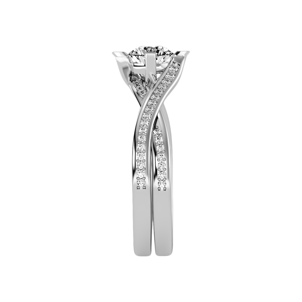 Hermoso Solitaire Ring In 925 Sterling Silver - Eight