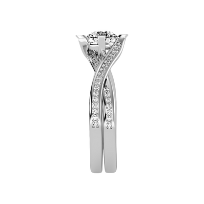 Hermoso Solitaire Ring In 925 Sterling Silver - Eight