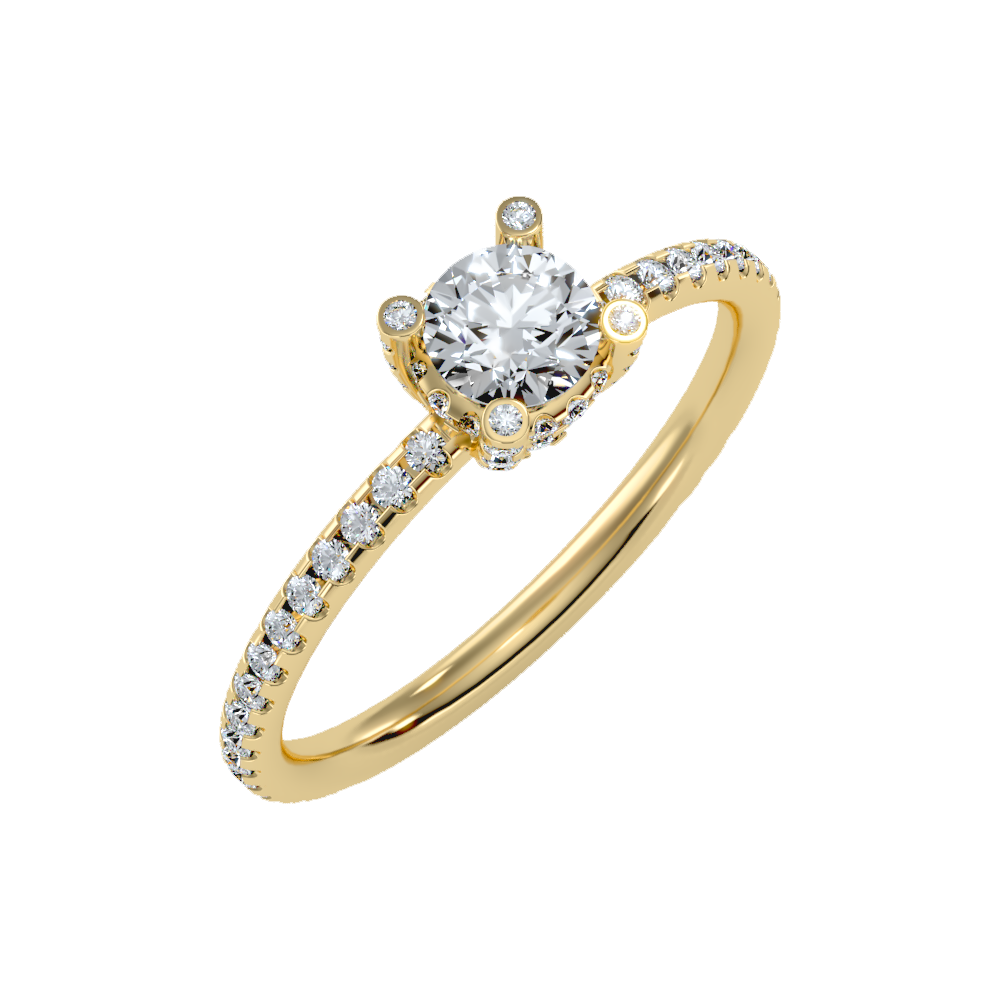 High Ranking Solitaire Ring - Nine