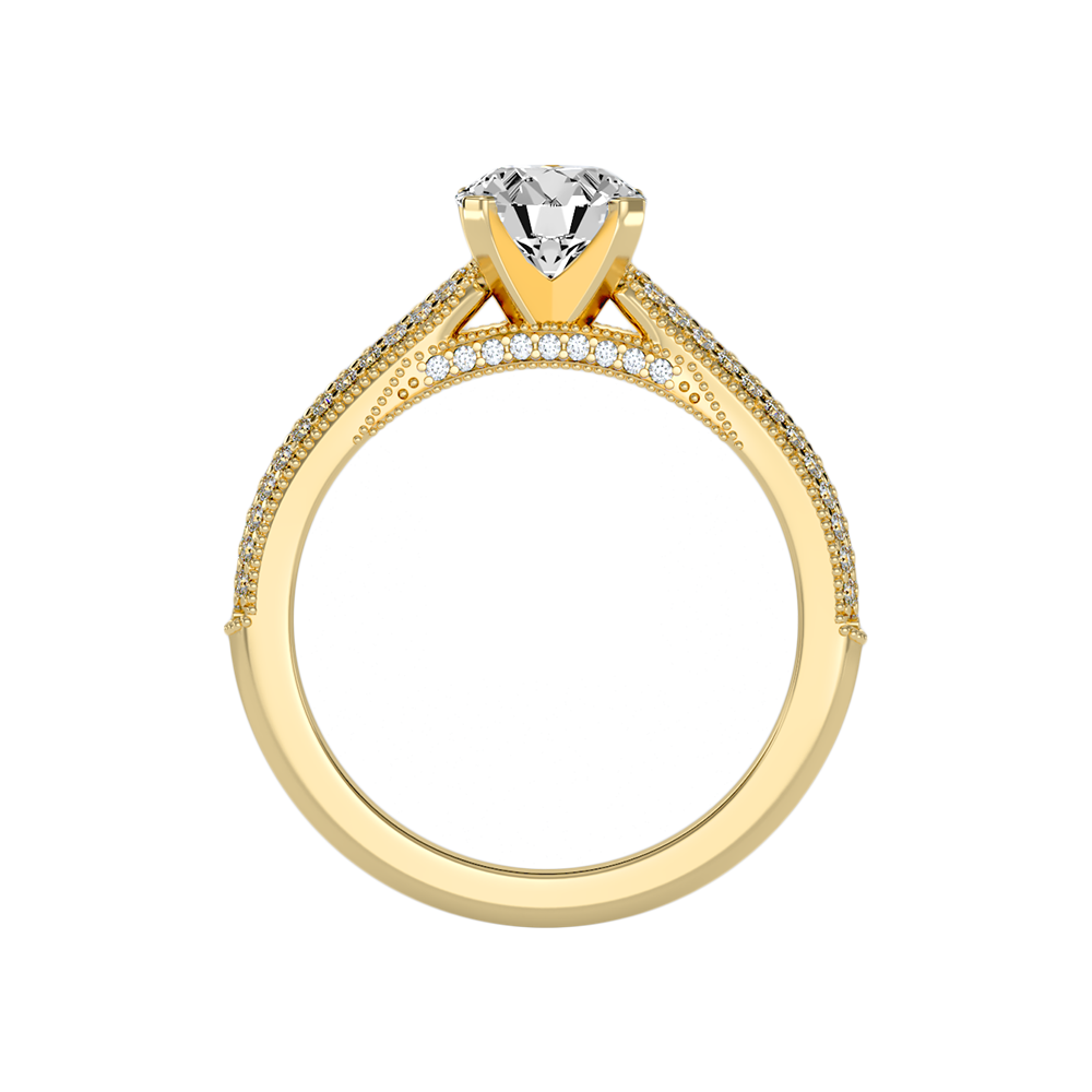 High Spirited Solitaire Ring - Twelve
