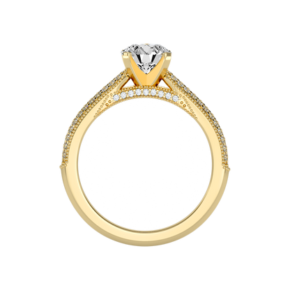 High Spirited Solitaire Ring - Twelve