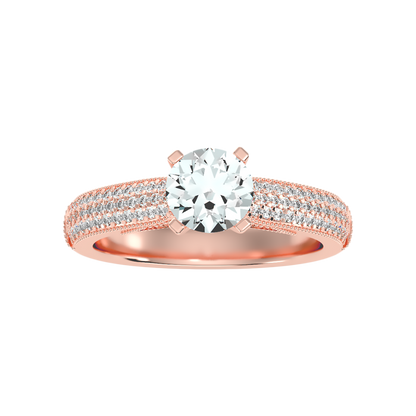 High Spirited Solitaire Ring - Three