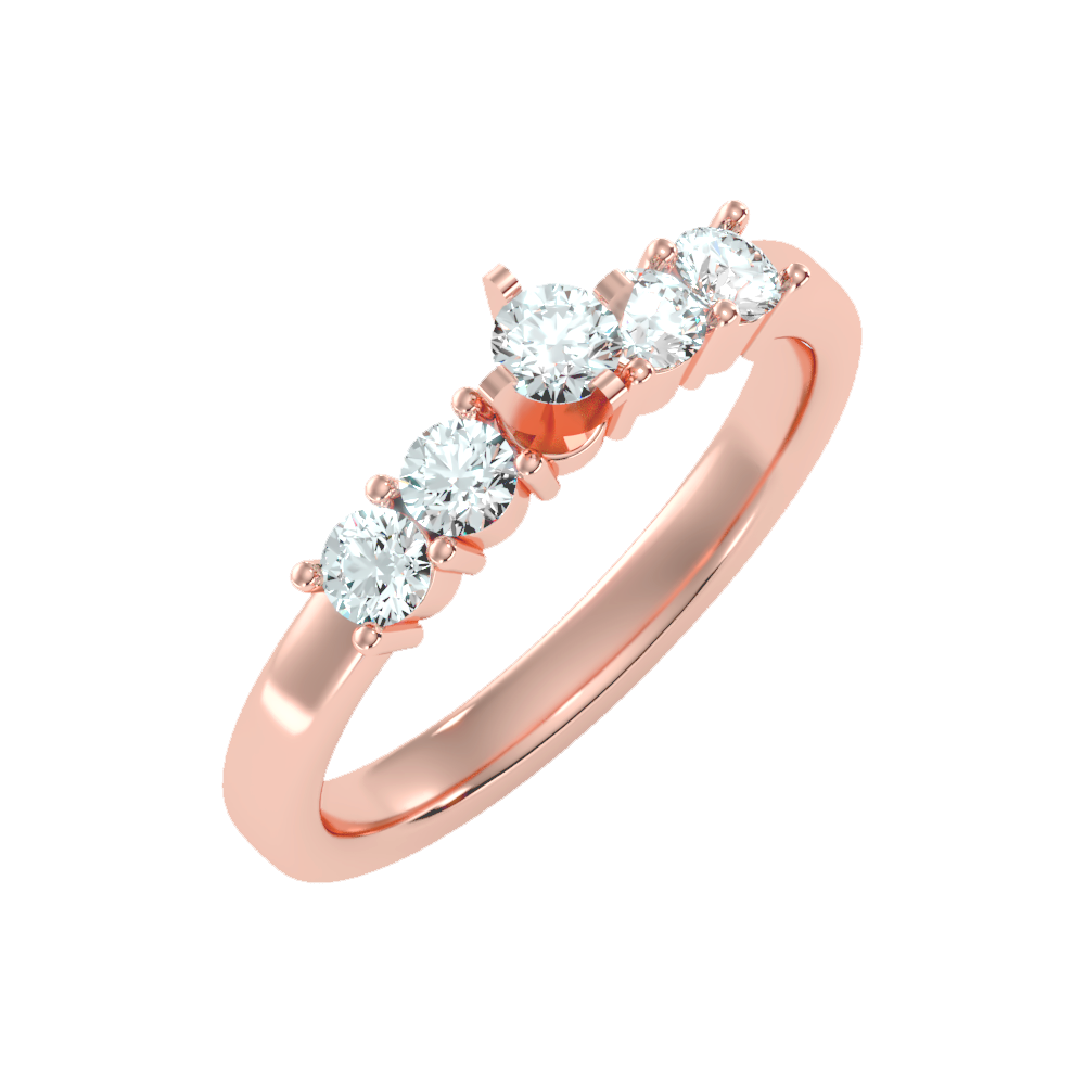 Holy Solitaire Ring In 925 Sterling Silver - One