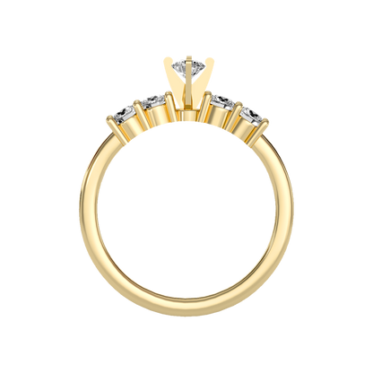 Holy Solitaire Ring In 925 Sterling Silver - Twelve