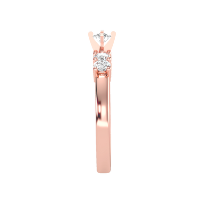 Holy Solitaire Ring - Three