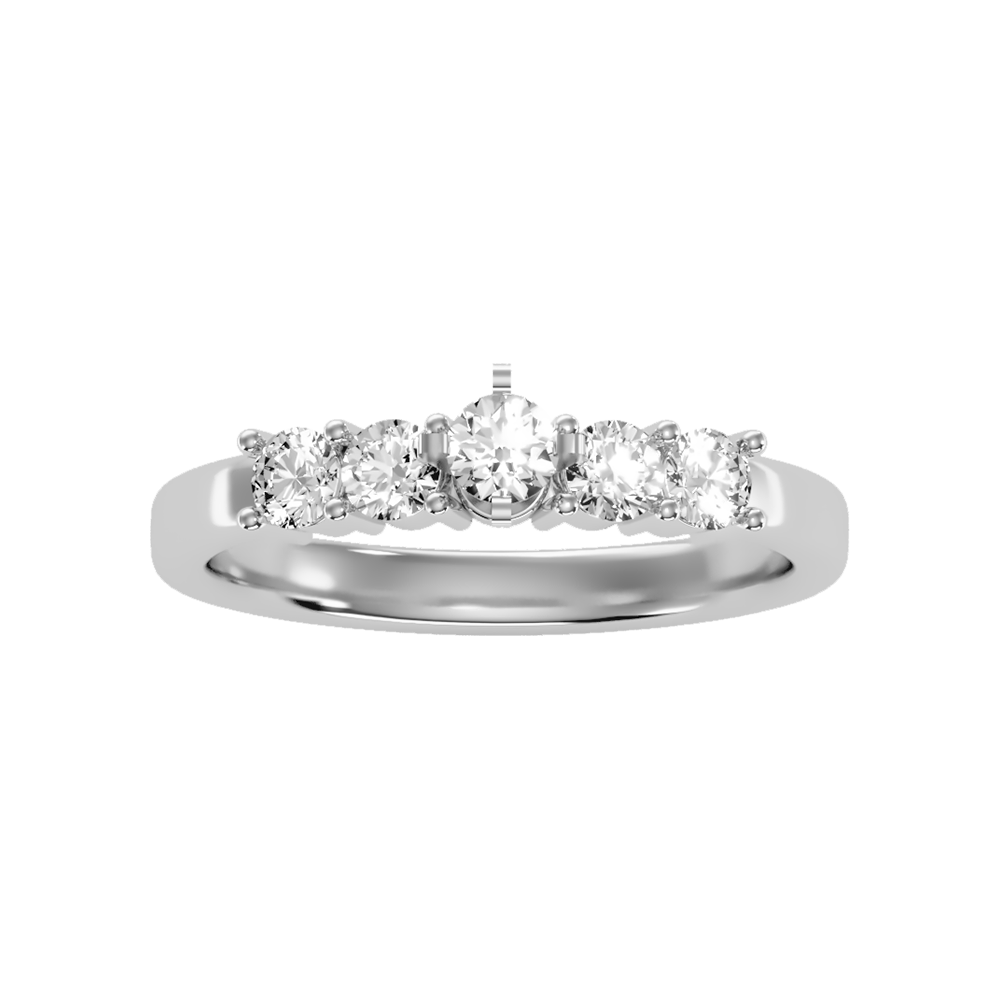 Holy Solitaire Ring - Six