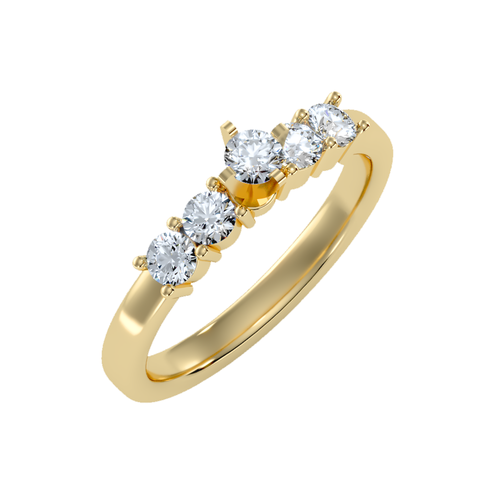 Holy Solitaire Ring - Nine