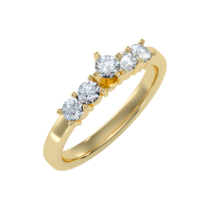 Holy Solitaire Ring - Nine