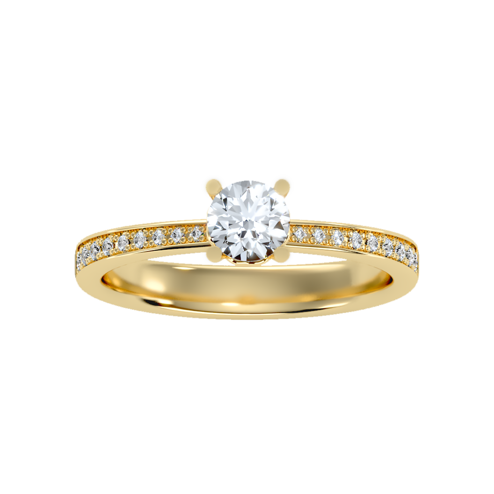 Ideal Solitaire Ring - Two