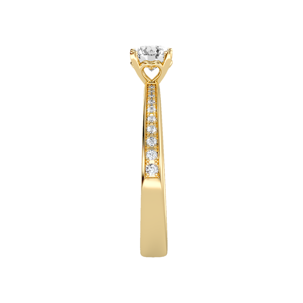Ideal Solitaire Ring - Four