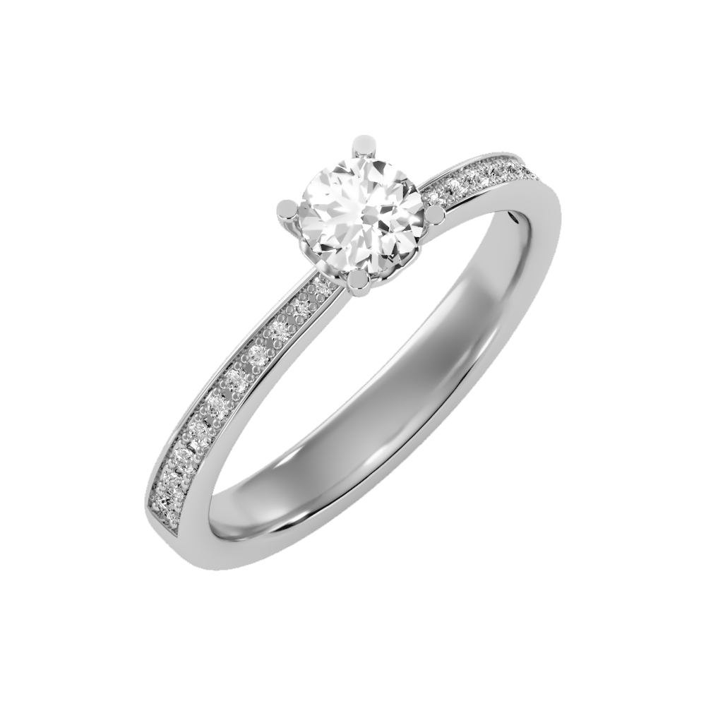 Ideal Solitaire Ring - Five
