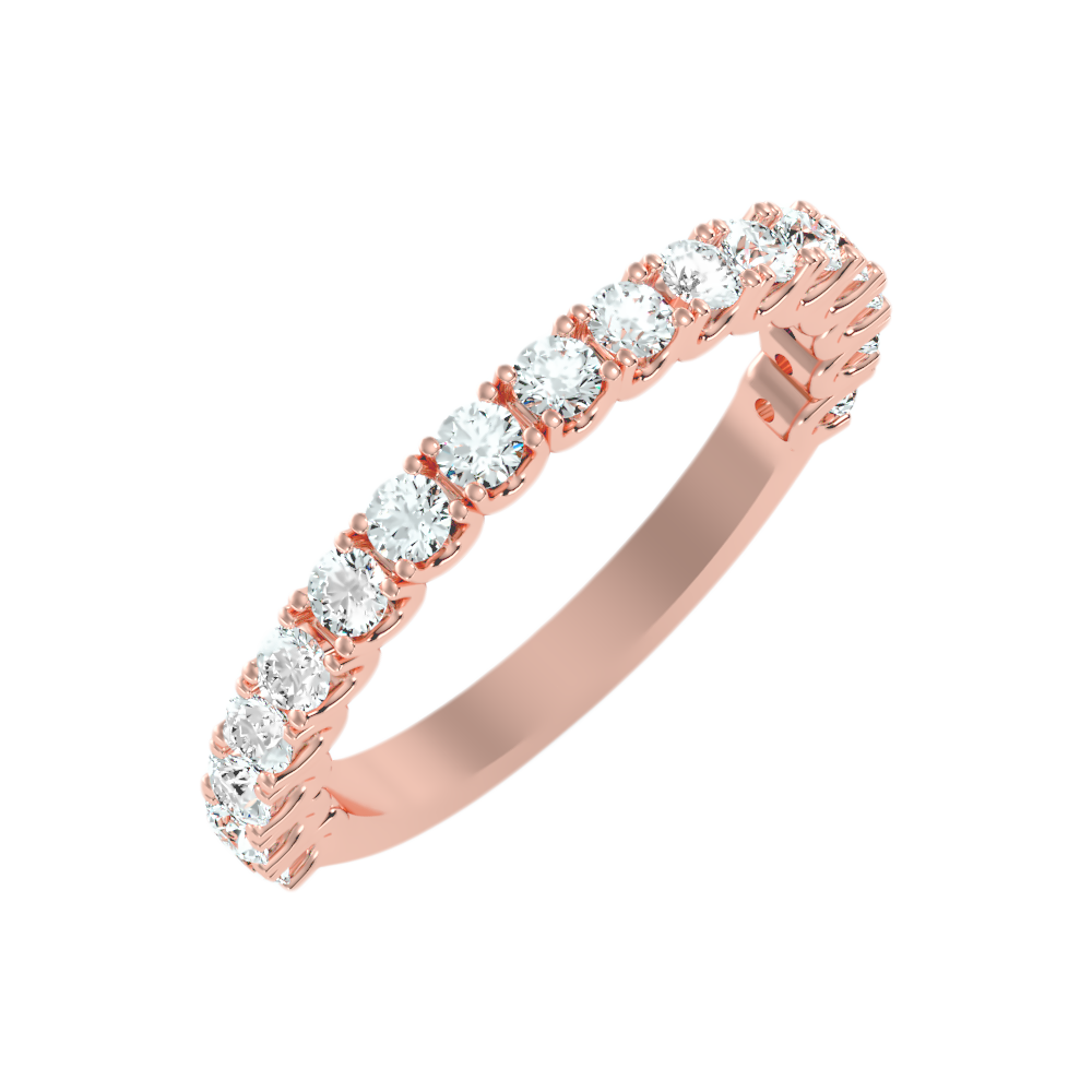 Idyllic Half Eternity Band - One