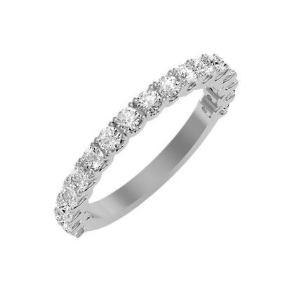 Idyllic Half Eternity Band - Five