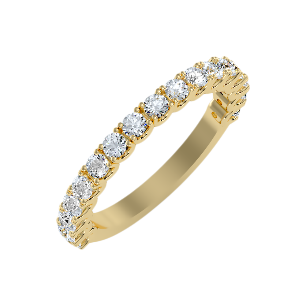 Idyllic Half Eternity Band - Nine